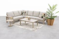 Verano/Atlanta loungeset (5-delig) - Latte