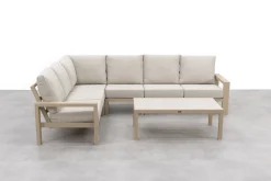 Verano/Atlanta loungeset (5-delig) - Latte