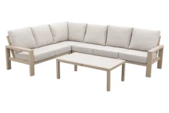 Verano/Atlanta loungeset (5-delig) - Latte