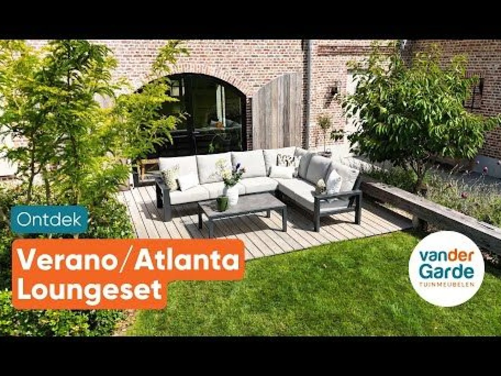 Verano/Atlanta loungeset (5-delig) - Royal Grey
