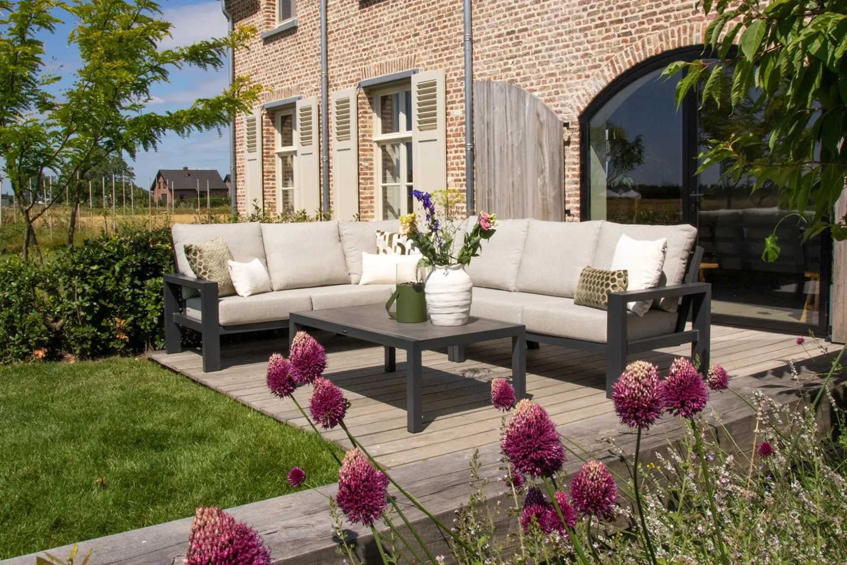 Verano/Atlanta loungeset (5-delig) - Royal Grey