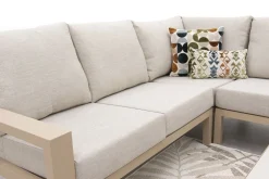 Verano/Atlanta loungeset + loungestoel (6-delig) - Latte