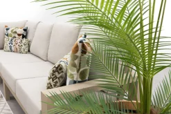 Verano/Atlanta loungeset + loungestoel (6-delig) - Latte