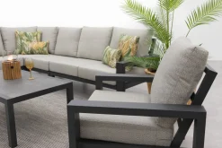Verano/Atlanta loungeset + loungestoel (6-delig) - Royal Grey