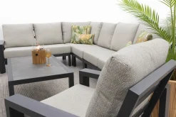 Verano/Atlanta loungeset + loungestoel (6-delig) - Royal Grey