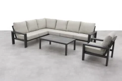 Verano/Atlanta loungeset + loungestoel (6-delig) - Royal Grey