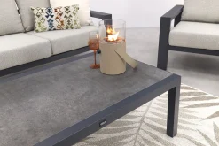Verano/Atlanta stoel-bank loungeset (4-delig) - Royal Grey/Antraciet