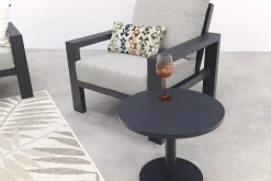 Verano/Atlanta stoel-bank loungeset (4-delig) - Royal Grey/Antraciet
