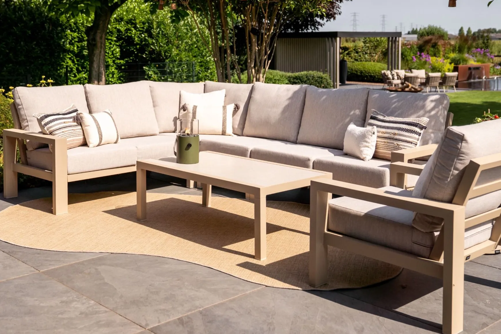 Verano/Demi loungeset (6-delig) - Latte