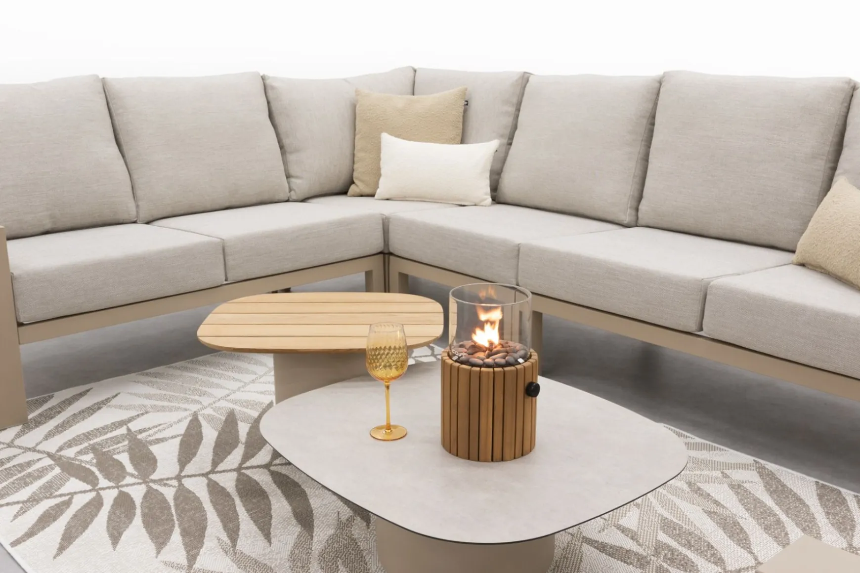 Verano/Demi loungeset (6-delig) - Latte
