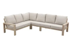 Verano lounge hoekbank (4-delig) - Latte