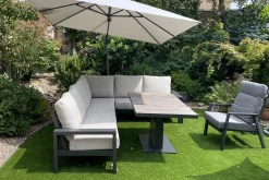 Verano lounge hoekbank (4-delig) - Royal Grey