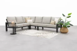 Verano lounge hoekbank (4-delig) - Royal Grey