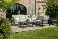 Verano lounge hoekbank (4-delig) - Royal Grey
