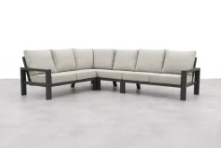 Verano lounge hoekbank (4-delig) - Royal Grey