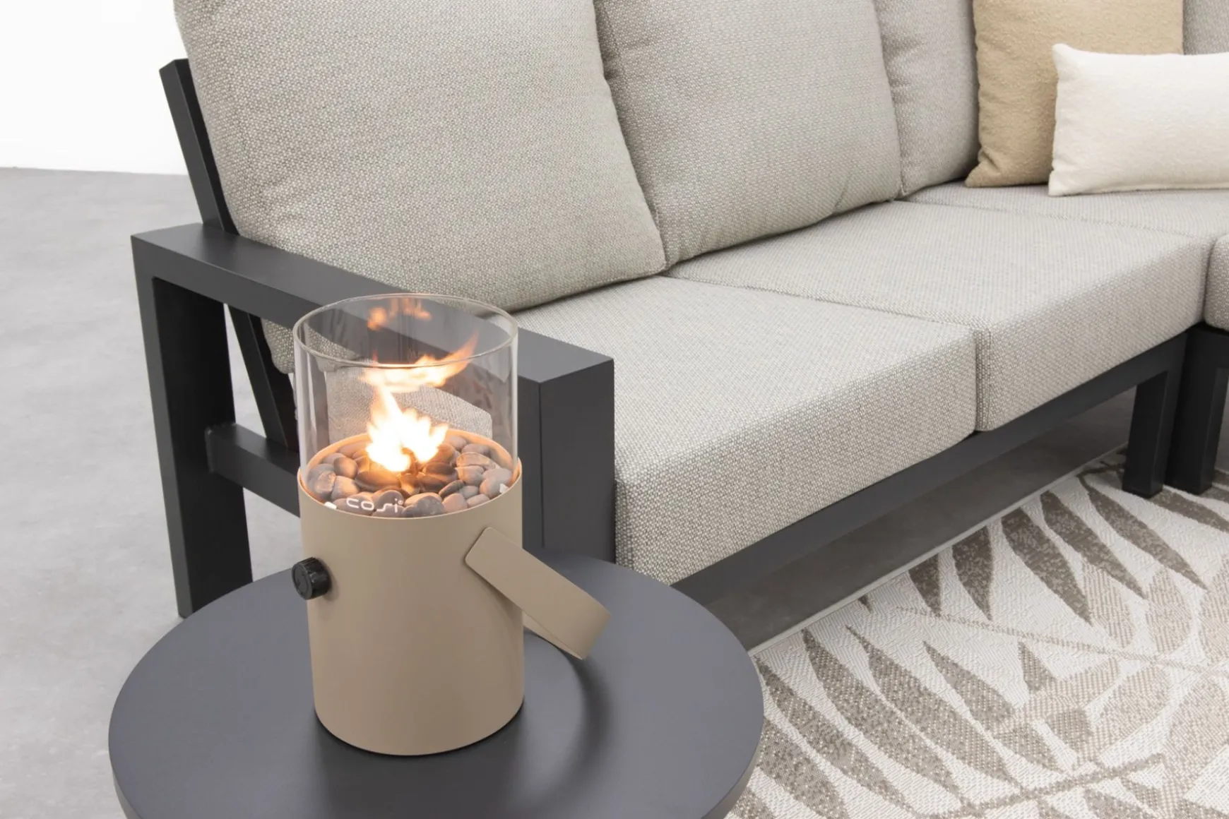 Verano lounge hoekbank (4-delig) - Royal Grey