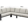 Verano/Mindo loungeset (6-delig) - Royal Grey