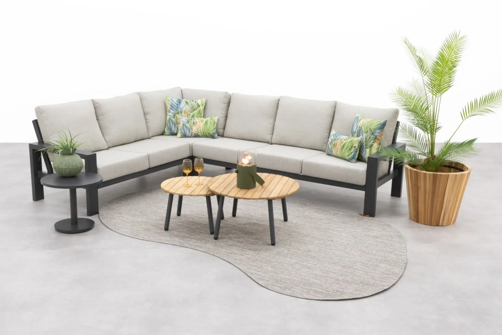 Verano/Mindo loungeset (6-delig) - Royal Grey