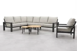 Verano/Mindo loungeset + loungestoel (7-delig) - Royal Grey