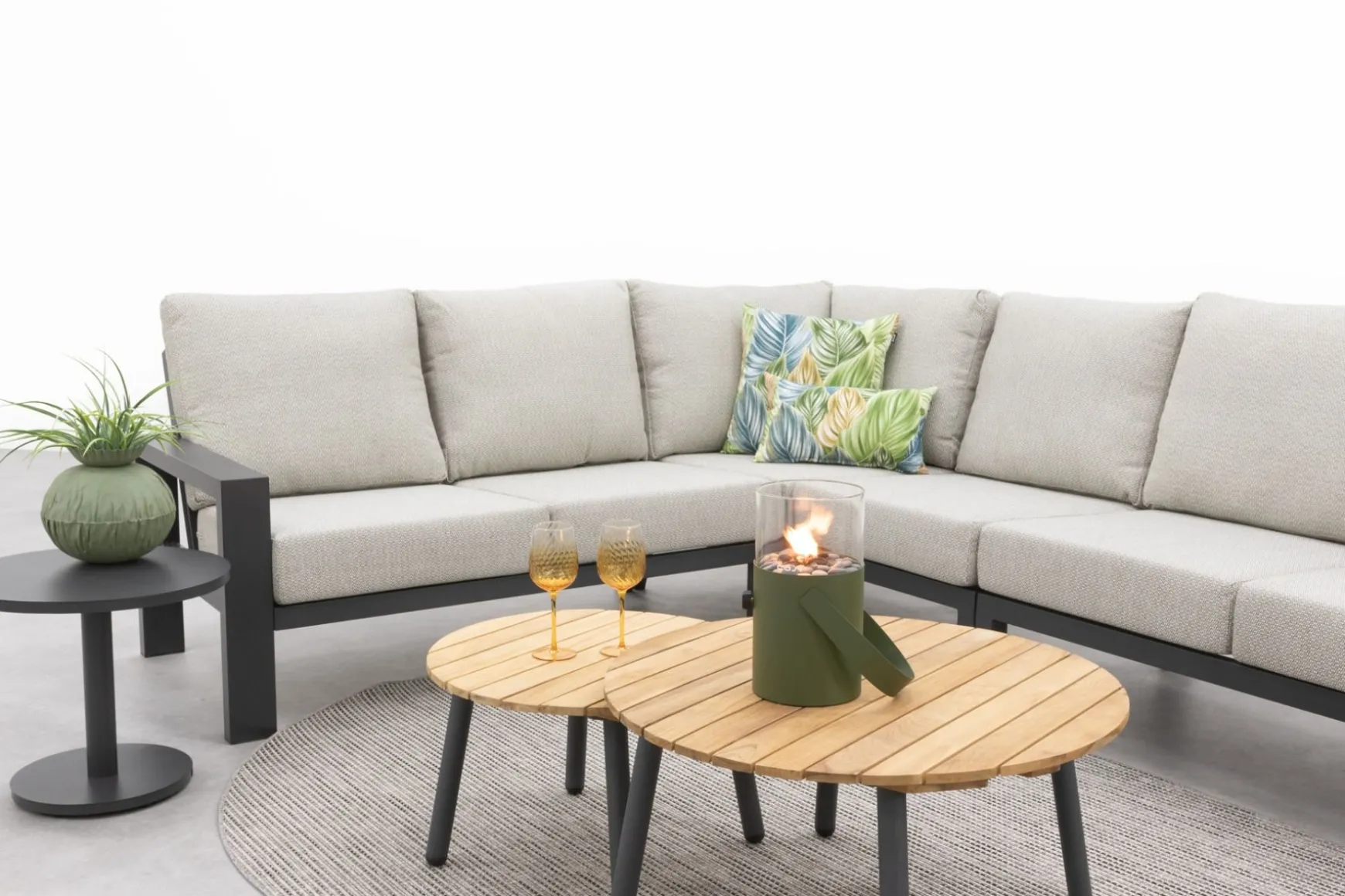 Verano/Mindo loungeset + loungestoel (7-delig) - Royal Grey