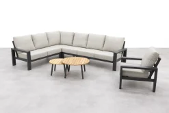 Verano/Mindo loungeset + loungestoel (7-delig) - Royal Grey
