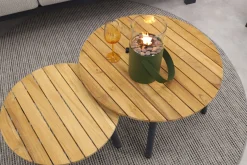 Verano/Mindo stoel-bank loungeset (5-delig) - Royal Grey/Teak