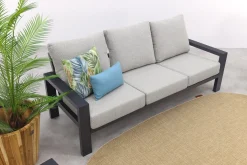 Verano stoel-bank loungeset (3-delig) - Royal Grey