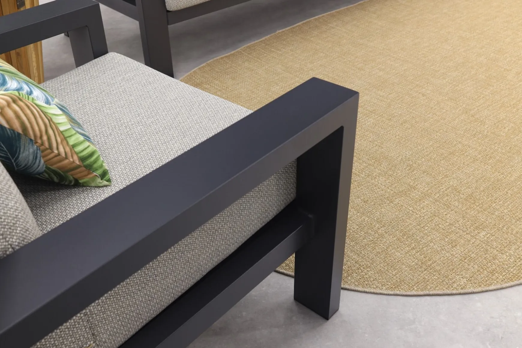 Verano stoel-bank loungeset (3-delig) - Royal Grey
