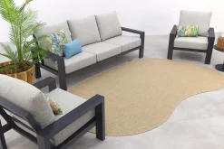 Verano stoel-bank loungeset (3-delig) - Royal Grey