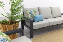 Verano stoel-bank loungeset (3-delig) - Royal Grey