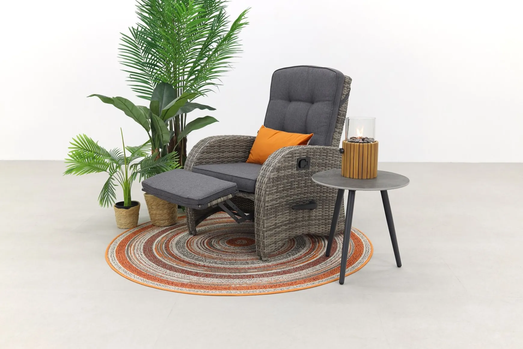 Verstelbare loungestoel Casablanca