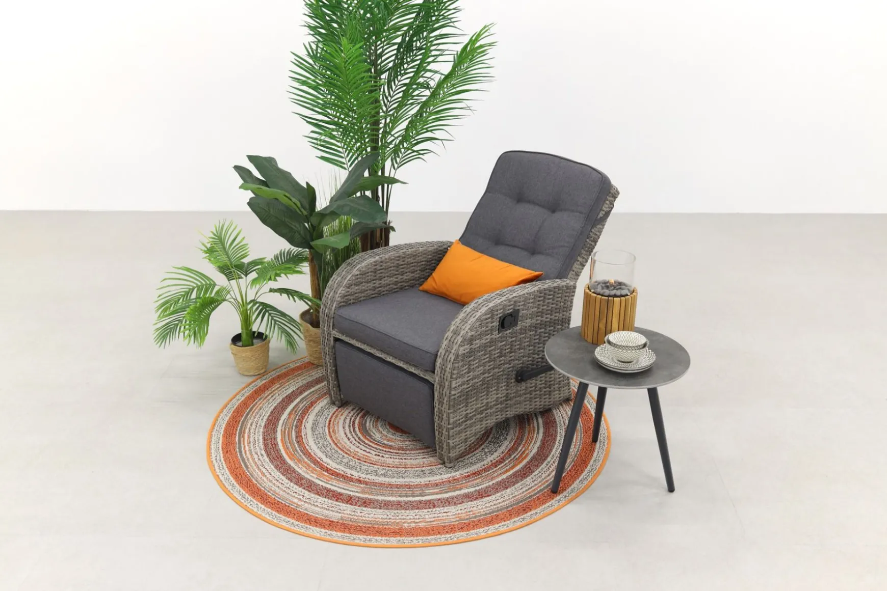 Verstelbare loungestoel Casablanca