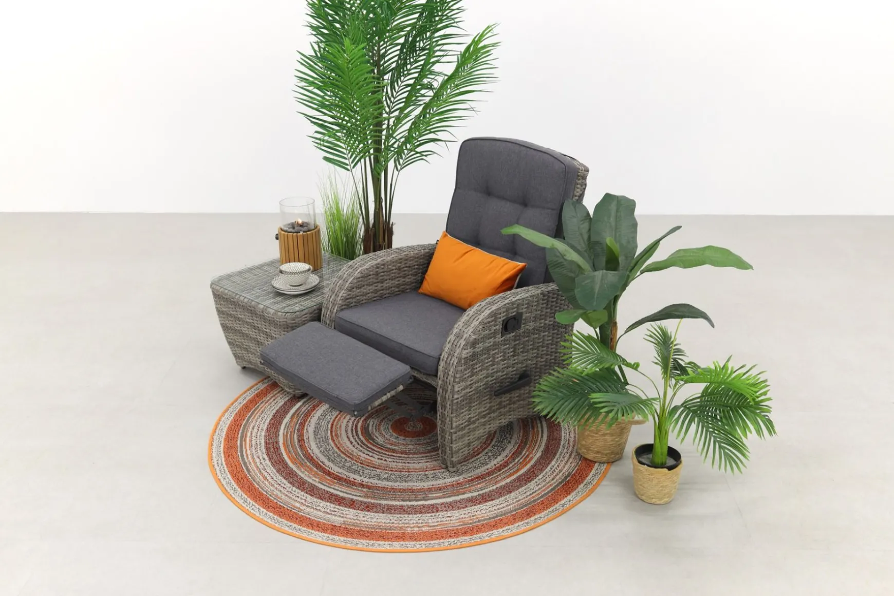 Verstelbare loungestoel Casablanca