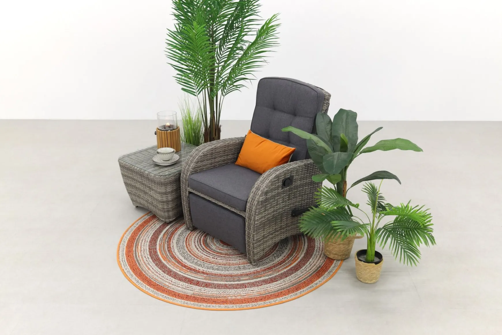 Verstelbare loungestoel Casablanca