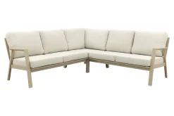 Viento aluminium hoekbank - Latte
