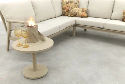 Viento aluminium hoekbank - Latte