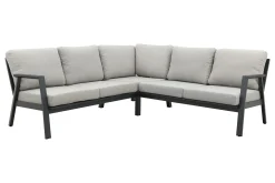 Viento aluminium hoekbank - Royal grey