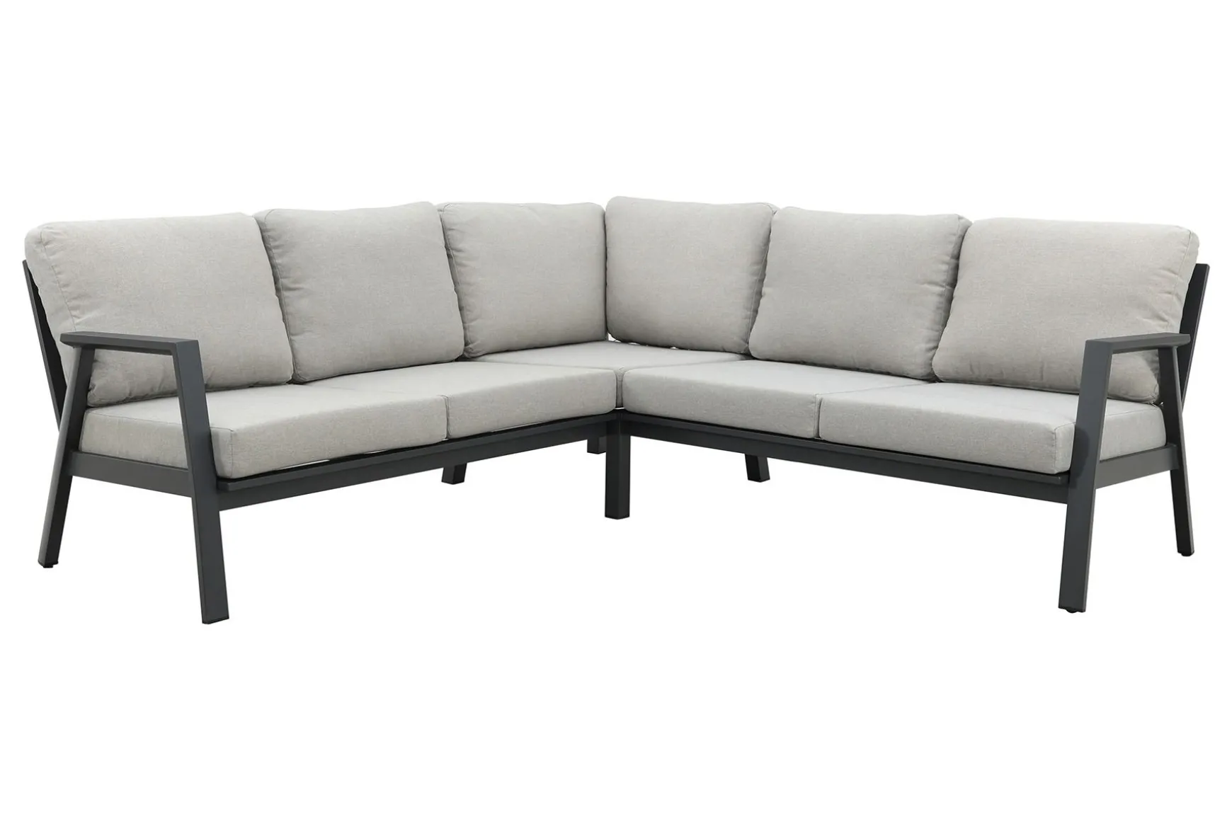 Viento aluminium hoekbank - Royal grey