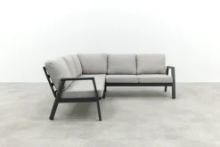 Viento aluminium hoekbank - Royal grey