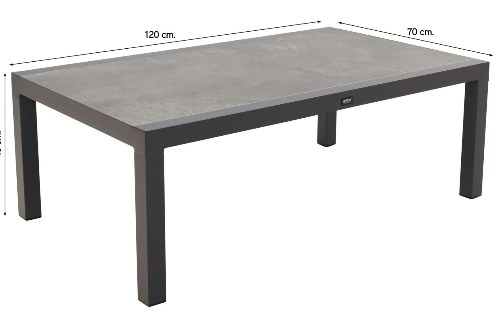 Viento/Atlanta L-vorm loungeset links/rechts opstelbaar- Royal Grey/Antraciet