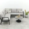 Viento/Canto aluminium hoekbank loungeset - Royal Grey
