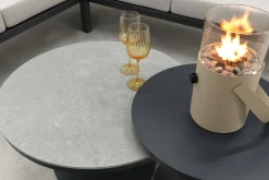 Viento/Canto aluminium hoekbank loungeset - Royal Grey