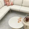 Viento/Canto aluminium hoekbank loungeset - Latte