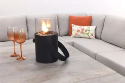 Viento/Darwin L-vorm lounge-/diningset links/rechts opstelbaar - Royal Grey/Antraciet