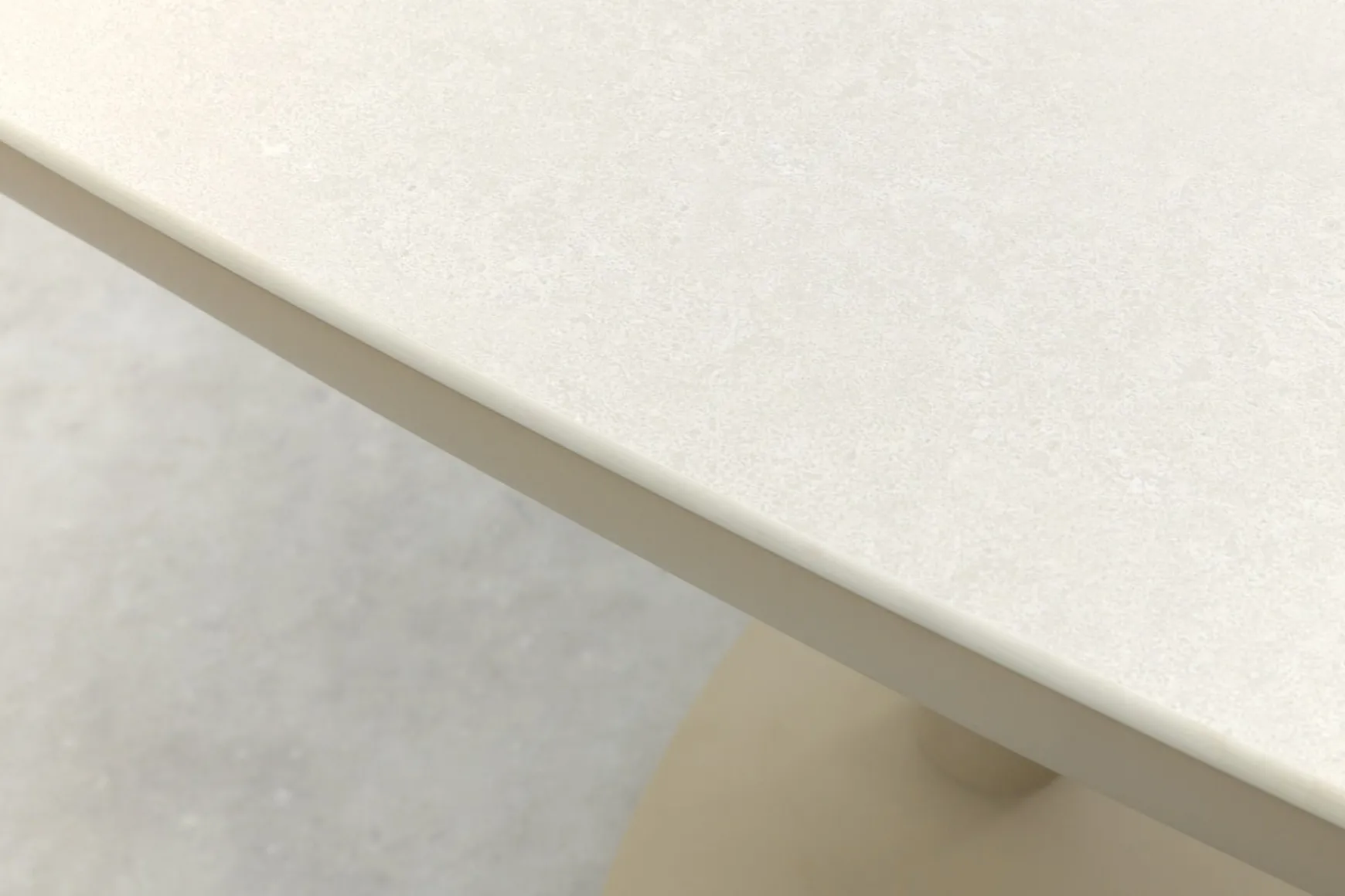 Welton up&down verstelbare tuintafel 135x83 cm. - Latte
