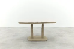 Welton up&down verstelbare tuintafel 135x83 cm. - Latte