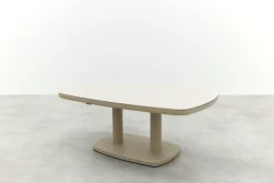 Welton up&down verstelbare tuintafel 135x83 cm. - Latte
