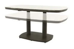 Welton up&down verstelbare tuintafel 135x83 cm. - Terre