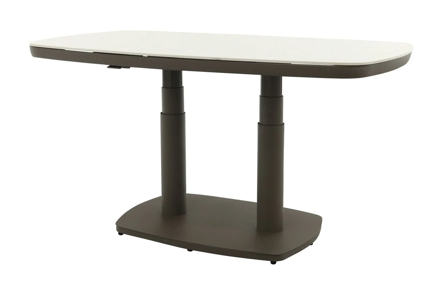 Welton up&down verstelbare tuintafel 135x83 cm. - Terre