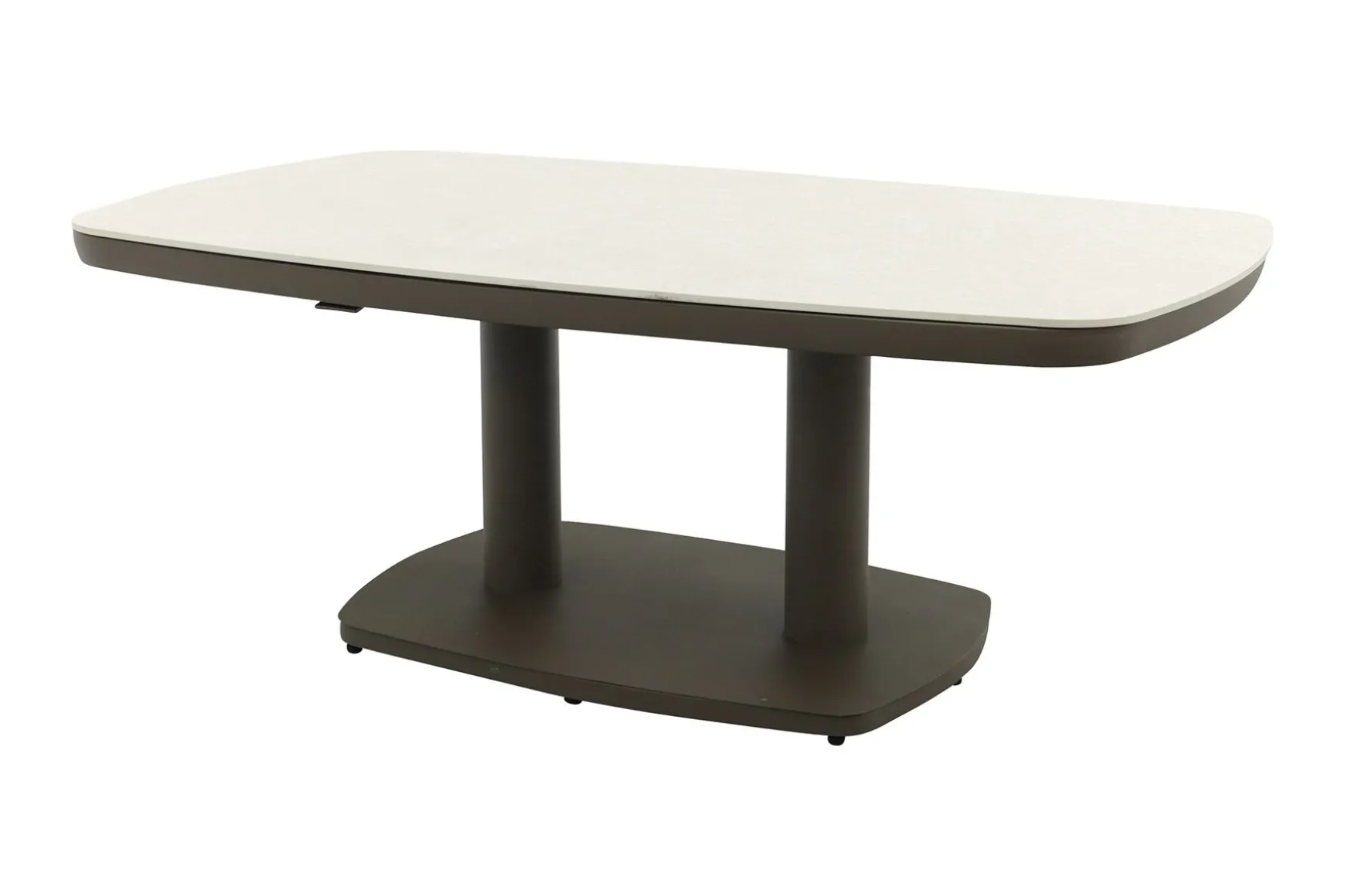 Welton up&down verstelbare tuintafel 135x83 cm. - Terre